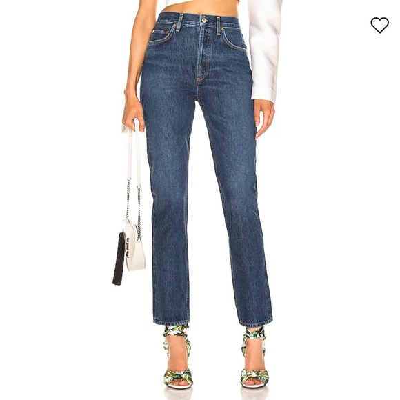 AGOLDE | Remy High Rise Straight Jean | 24 - Picture 1 of 7